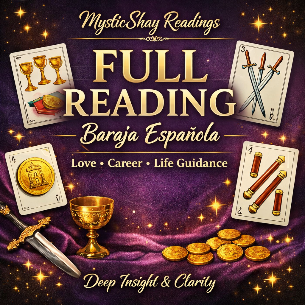 Full Psychic Reading- Clarity, Truth & Guidance (No Sugarcoating)